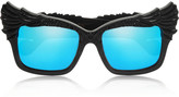 Thumbnail for your product : Karlsson Anna-Karin The Escapist cat eye acetate mirrored sunglasses