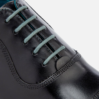 Ted Baker Men's Karney Leather Toe-Cap Oxford Shoes - Black