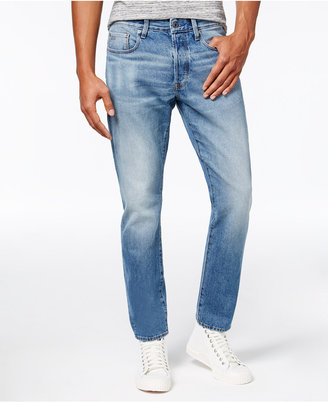 G Star Men's Straight-Fit Medium Indigo Jeans