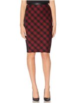 Thumbnail for your product : The Limited Plaid High Waist Pencil Skirt