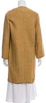Thumbnail for your product : Ralph Lauren Collection Textured Knee-Length Coat