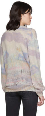 Amiri Multicolor Tie-Dye Cashmere Sweater