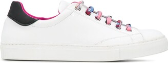 Pucci Scarf Lace-Up Sneakers