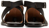 Thumbnail for your product : Maison Margiela Black Open Back Tabi Loafers