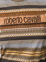 Thumbnail for your product : Roberto Cavalli multi print striped top