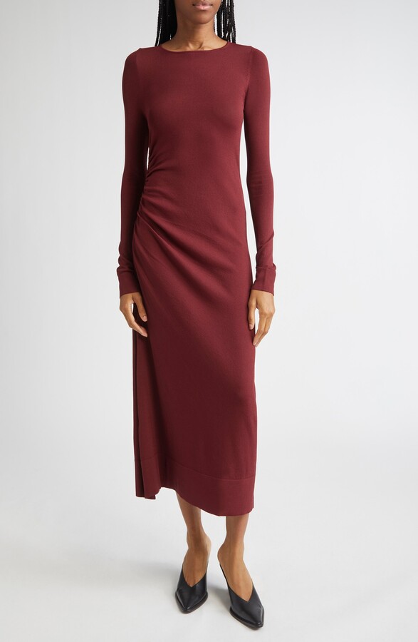 Altuzarra Robb Long Sleeve Knit Body-Con Dress