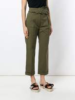 Thumbnail for your product : Carven frilled trim trousers