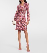Thumbnail for your product : Diane von Furstenberg Printed wrap minidress