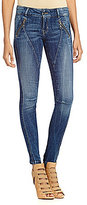 Thumbnail for your product : GUESS Letitia Zip-Pocket Skinny Jeans