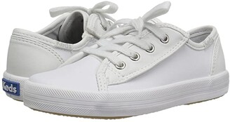 toddler white leather keds