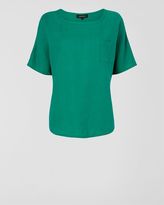 Thumbnail for your product : Jaeger Oversized Linen T-Shirt