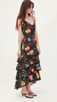 Thumbnail for your product : Marchesa Notte Sleeveless Ruffle Tiered Maxi Dress