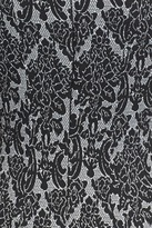 Thumbnail for your product : Eliza J Faux Leather Jacquard Knit Dress
