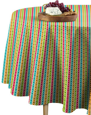 East Urban Home Skylemar Bike Chains Round Tablecloth