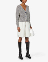 Thumbnail for your product : 360 Cashmere Petunia cotton-knit cardigan