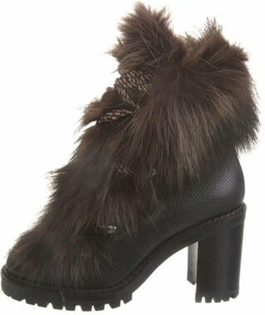 louboutin combat boots