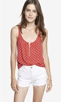 Thumbnail for your product : Express Anchor Print Zip Front Cami
