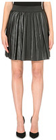 Thumbnail for your product : Designers Remix Pleated leather skirt