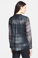 Thumbnail for your product : Eileen Fisher Oxidized Boxy Silk Shirt (Online Only)