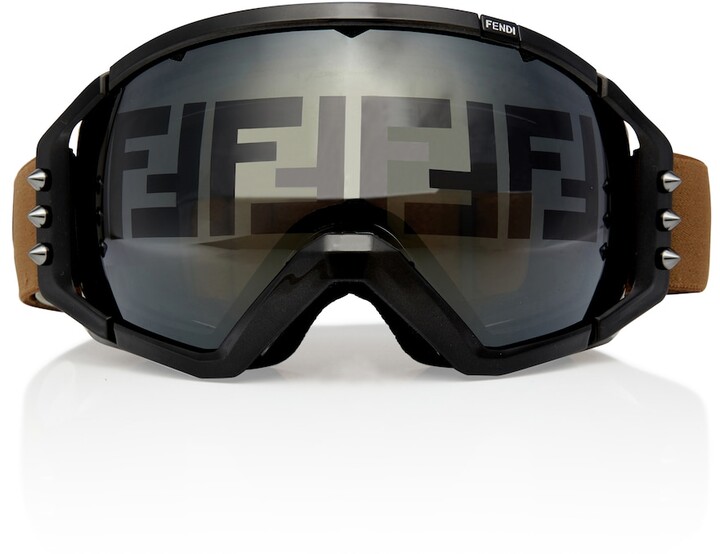 Fendi Logo ski goggles ShopStyle Activewear