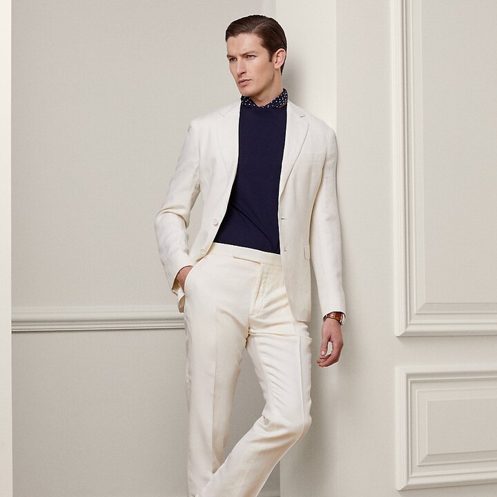 Ralph Lauren Men's Gregory Velvet Suit Trousers
