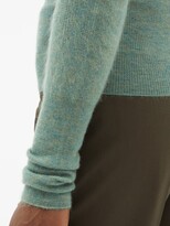 Thumbnail for your product : Jacquemus La Maille Ascua Mohair-blend Sweater - Green