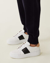 Thumbnail for your product : Jigsaw Riva Leather Platform Trainer