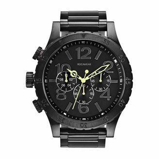 Rocawear Mens Black Bracelet Watch-Rm7773bk1-227