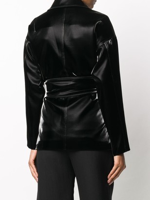 FEDERICA TOSI Long-Sleeved Belted Jacket