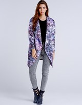 Thumbnail for your product : Girls On Film Mineral Print Oversized Open Jacket
