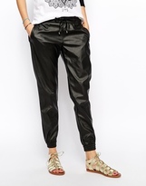 Thumbnail for your product : Lira Leather Look Sweat Pants - Black