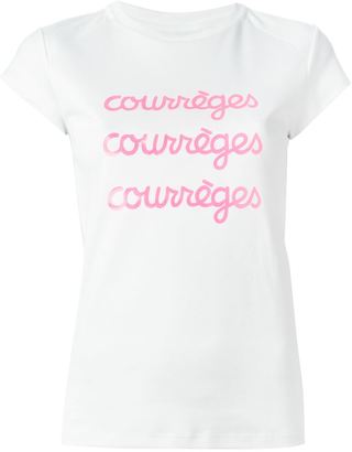 Courreges print T-shirt
