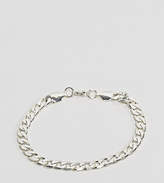Thumbnail for your product : Reclaimed Vintage Inspired Curb Link Bracelet In Silver Exclusive To ASOS