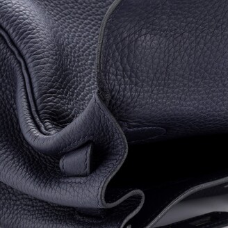 Hermes Kelly Handbag Bleu Nuit Togo with Palladium Hardware 28 - ShopStyle  Shoulder Bags