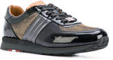 Thumbnail for your product : Bally metallic lace-up sneakers
