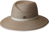 Thumbnail for your product : Maison Michel Virginie woven fedora hat