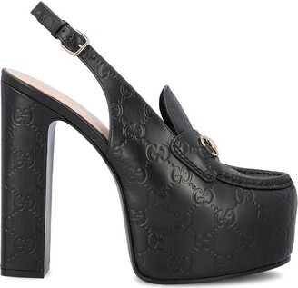 Gucci Horsebit Slingback Pumps - ShopStyle
