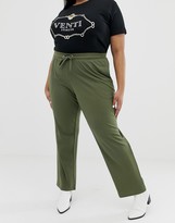 Thumbnail for your product : Junarose wideleg trousers in green