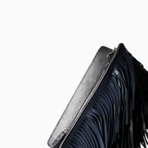 Thumbnail for your product : Zara 29489 Leather Messenger Bag With Fringing