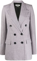 Thumbnail for your product : Etoile Isabel Marant Linya double breasted blazer