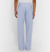 Thumbnail for your product : Derek Rose Arran Herringbone Brushed-Cotton Pyjama Set