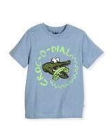 Thumbnail for your product : Stella McCartney Arrow Croc-O-Dial Jersey Tee, Blue, Size 4-10