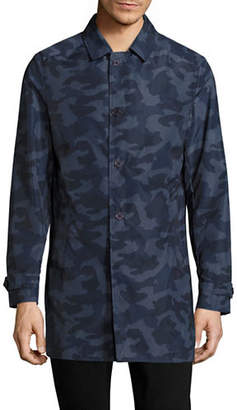Highline Collective Camouflage Print Trench Coat