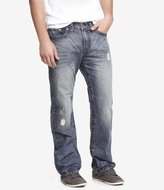 Thumbnail for your product : Express Blake Thick Stitch Loose Fit Boot Cut Jean