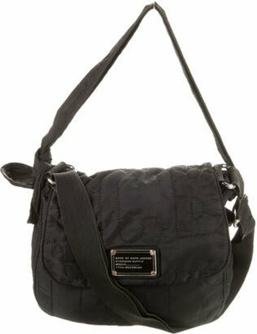 Marc By Marc Jacobs Black/Taupe Leather Classic Q Natasha