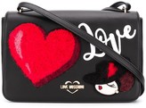 Thumbnail for your product : Love Moschino Love Patch Messenger Bag