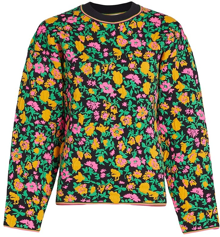 floral sweaters