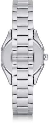 Emporio Armani Stainless Steel Women's Quartz Watch w/Mother of Pearl Signature Dial