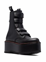 Thumbnail for your product : R 13 Platform-Sole Ankle Boots