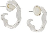 Thumbnail for your product : Coup De Coeur Liquid Pearl Hoop earrings